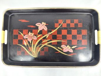 Lacquerware Japan Serving Tray