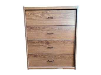 Walnut Toned Wooden Dresser