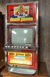 Quarter Draw Poker Video Slot Machine Slot Machine With Stand #2