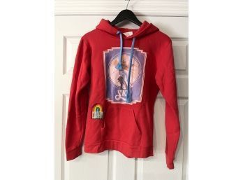 YOU NEED THIS FOR ASPEN!! WOMENS RED COLORADO SKI HOODIE SIZE M