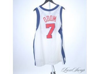 NIKE LOS ANGELES CLIPPERS WHITE #7 LAMAR ODOM BASKETBALL JERSEY 3XL