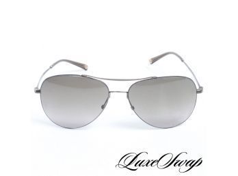 RECENT GUCCI MADE IN ITALY 2245/S LIGHTWEIGHT METAL FRAME AVIATOR SUNGLASSES