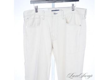 BRAND NEW WITH TAGS LEVIS MADE & CRAFTED $188 (THE GOOD STUFF) PALE LIGHT WASHED DENIM HEMP MENS JEANS 34