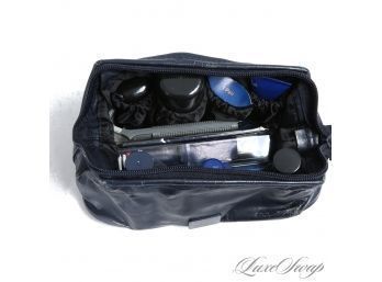 WITH ALL THE TRIMMINGS! DEADSTOCK VINTAGE UNUSED KLM AIRLINES ROYAL CLASS FULL FLIGHT TOILETRY KIT