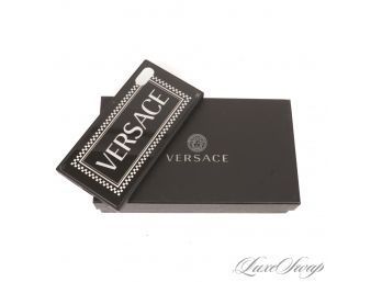 WITH ORIGINAL BOX! VERSACE HARDSIDE BACK CHECKERBOARD LOGO APPLE IPHONE CASE