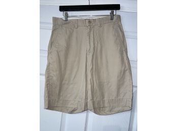 ITS YACHTING TIME!! MENS POLO RALPH LAUREN PURE COTTON KHAKI BOARDING SHORTS SIZE 30