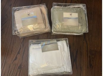 Lot X 3 New HC Collection 1800 Queen Size Sheet Set  Standard Pillowcases