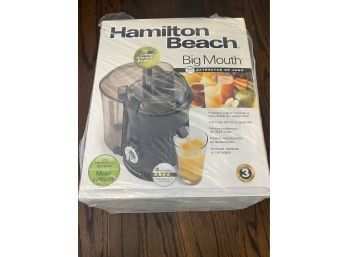 NIB Hamilton Beach Big Mouth 800 Watt Juice Extractor /juicer Model 67601