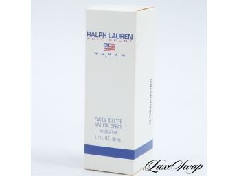 START HOLIDAY SHOPPING! NEW IN BOX DEADSTOCK RALPH LAUREN POLO SPORT WOMAN 1.7FL EDT MADE IN USA