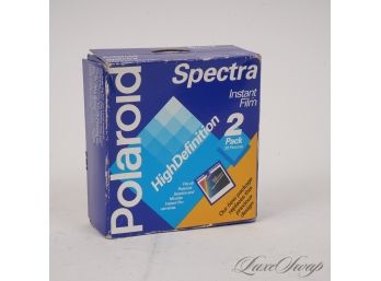 VERY HARD TO FIND : DEADSTOCK NEW IN BOX POLAROID SPECTRA 1993 TWO PACK FILM CARTRIDGES