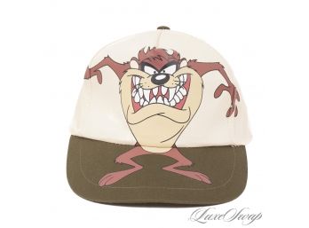 DEADSTOCK VINTAGE NEW WITHOUT TAGS 1990S 1994 LOONEY TUNES TAZ TASMANIAN DEVIL SNAPBACK HAT #1