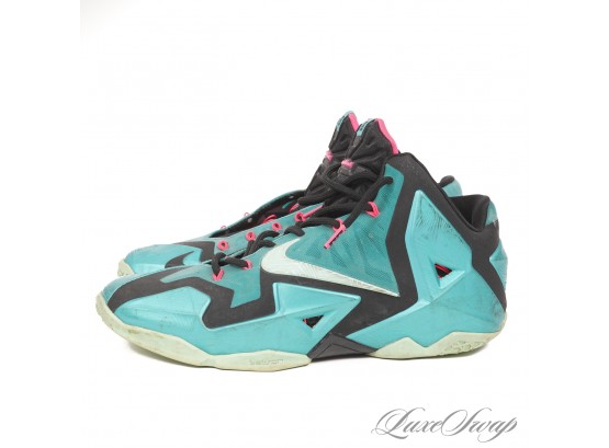 SHOOT YOUR SHOT : NIKE X LEBRON JAMES 11 'SOUTH BEACH' MIAMI SNEAKERS - CHECK THE COMPS! 10.5