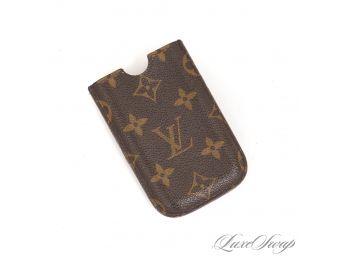 AUTHENTIC LOUIS VUITTON MADE IN FRANCE BROWN MONOGRAM CANVAS CT 2029 3G DEVICE SLEEVE