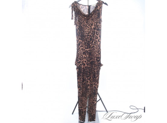 RAWWWRRRRR : NEW WITHOUT TAGS MICHAEL KORS ALLOVER CHEETAH PRINT ONE PIECE ROMPER S