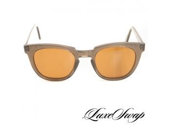 MODERN LUXE : TITMUS T70 SMOKED TOBACCO AMBER LENS SUMMER SUNGLASSES
