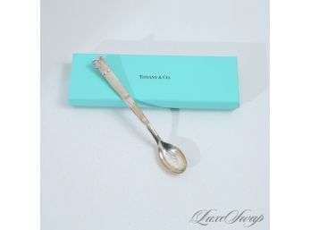 BORN WITH A SILVER SPOON IN YOUR MOUTH? LIKE NEW IN BOX AUTHENTIC TIFFANY & CO .925 STERLING SILVER BABY SPOON
