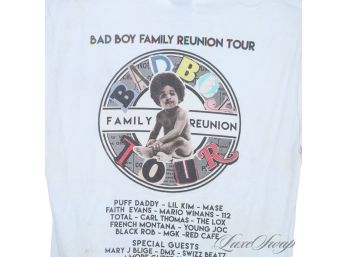 FULLY FUNKED! BAD BOY FAMILY REUNION TOUR RAP BAND CONCERT TEE SHIRT PUFF DADDY FRENCH MONTANA ETC S