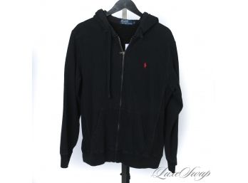 YOU ALWAYS NEED THESE - BUT NOT AT A HUNDRED BUCKS EACH! LOT OF 4 POLO RALPH LAUREN THICK MENS HOODIES S / M