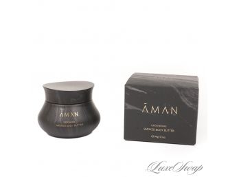 NEW IN BOX AND VERY HARD TO FIND AMAN 3.3OZ SMOKED BODY BUTTER
