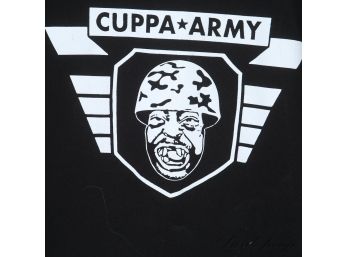 ANY HOWARD STERN FANS? BEETLEJUICE 'CUPPA ARMY' VERY LIMITED PROMO TOUR TEE SHIRT M