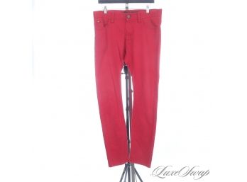 GUYS LETS GO! SUMMER DENIM PACK OF 4 MODERN DENIM JEANS IN RED WHITE GREY AND BLUE 32/34