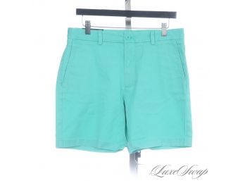 BRAND NEW WITH TAGS VINEYARD VINES 7' STRETCH 'THE BREAKER' WOMENS SHORTS IN ANTIGUA GREEN 31