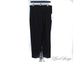 THE FIT IS WAY BETTER ON, TRUST ME! BRAND NEW WITH TAGS ZARA BLACK DRAPED CREPE BANDLESS TOP PANTS L