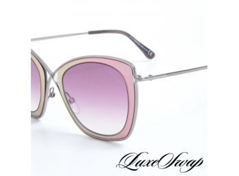 MOST WANTED TOM FORD MADE IN ITALY INDIA-02 MAUVE PURPLE BUTTERFLY SUNGLASSES