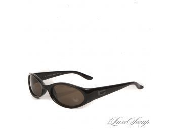 #6 AUTHENTIC GUCCI MADE IN ITALY PIANO BLACK GLOSS GG2457/S OVAL SUNGLASSES