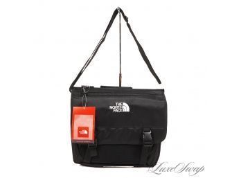 BRAND NEW WITH TAGS AUTHENTIC THE NORTH FACE BLACK ABLA001 BALLISTIC MICROFIBER MESSENGER CROSSBODY BAG