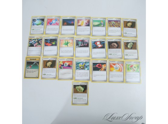#2 LOT OF 22 POKEMON PLAYING CARDS - TRAINER