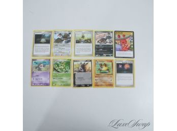 #8 LOT OF 10 POKEMON PLAYING CARDS - ASSORTED INCLUDING STAGE 2