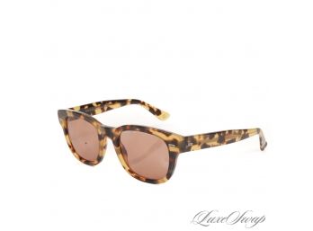 MOST REQUESTED : AUTHENTIC AND NEAR MINT GUCCI MADE IN ITALY TORTOISE SHELL THICK CLUB SUNGLASSES