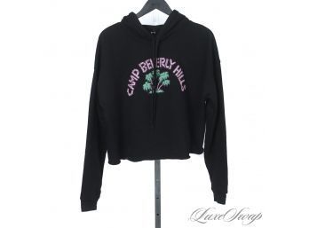 SORRY, ONE OF THE BEST MOVIES OF THE 80S, PROVE ME WRONG. BLACK CAMP BEVERLY HILLS FLEECE LINED HOODIE!