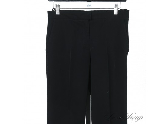 THE ONES EVERYONE WANTS! AUTHENTIC PRADA MADE IN ITALY MAINLINE BLACK SCUBA STRETCH BANDLESS PANTS 40