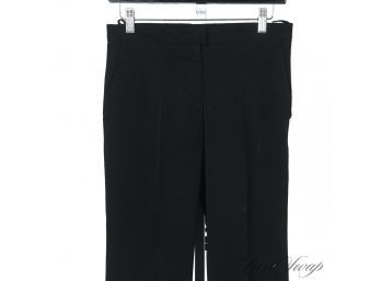 THE ONES EVERYONE WANTS! AUTHENTIC PRADA MADE IN ITALY MAINLINE BLACK SCUBA STRETCH BANDLESS PANTS 40