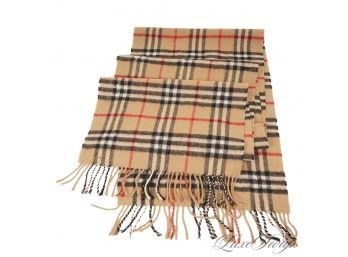 THE TAG FELL OFF :( 'UNBRANDED' CLASSIC TRENCH TAN SOFT CASHMERE FEEL TARTAN NOVACHECK FLANNEL SCARF