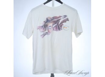 CLUB READY! MENS ROBERTO CAVALLI WHITE TEE SHIRT WITH CRYSTAL DETAILS AND METALLIC ROBOT GRAPHICS XL