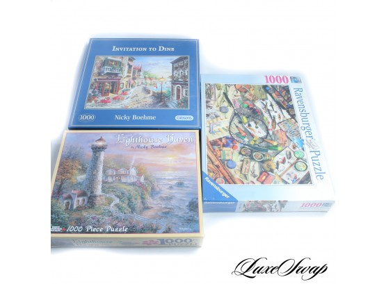 LOT OF 3 PUZZLES