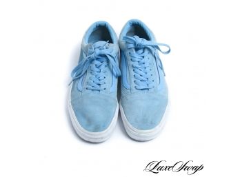 VANS OFF THE WALL BLUE WHITE CANVAS SKATEBOARD SNEAKERS