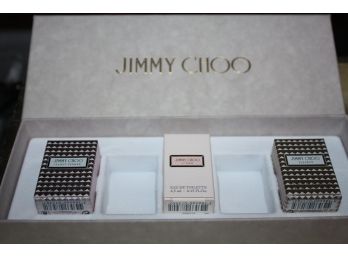 Jimmy Choo Miniature Perfume Bottles - Illicit & Illicit Flowers & Leau With Gift Box (NEW 4.5ml Bottles)