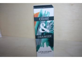 L'Occitane 'Cedre & Oranger' Perfume 50ml Bottle (70 Full) No Box