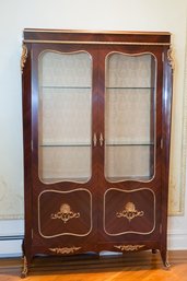 Magnificent French Louis XV-style Curio Cabinet