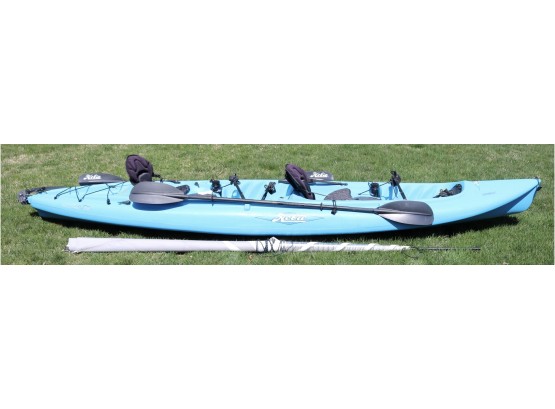 2008 Hobie Mirage Oasis Yellow Two Seat Kayak With Sail