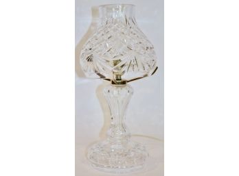 Waterford Crystal Hurricane-Style Table Lamp