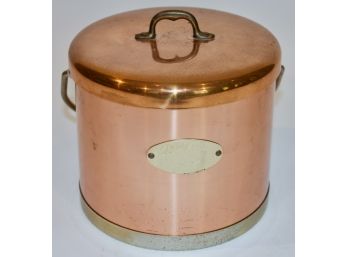 Vintage Atapco Insulated Copper Ice Bucket