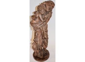 Jean Baptiste Carpeaux  'Frere Et Soeur' Terracotta Sculpture Circa 1875