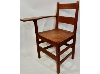 L & JG Stickley Craftsman Mission Oak School Desk Chair