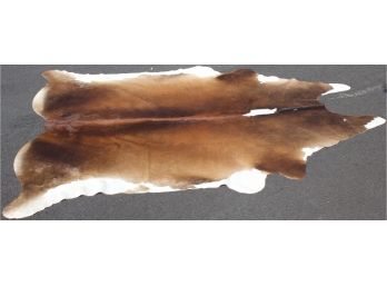 Chesterfield Cow Hide Area Rug, Made In Brazil