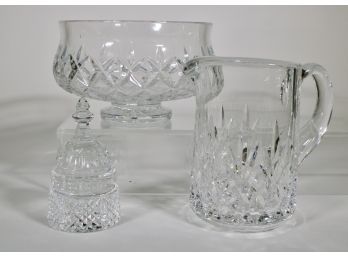 3 Waterford Crystal Pieces